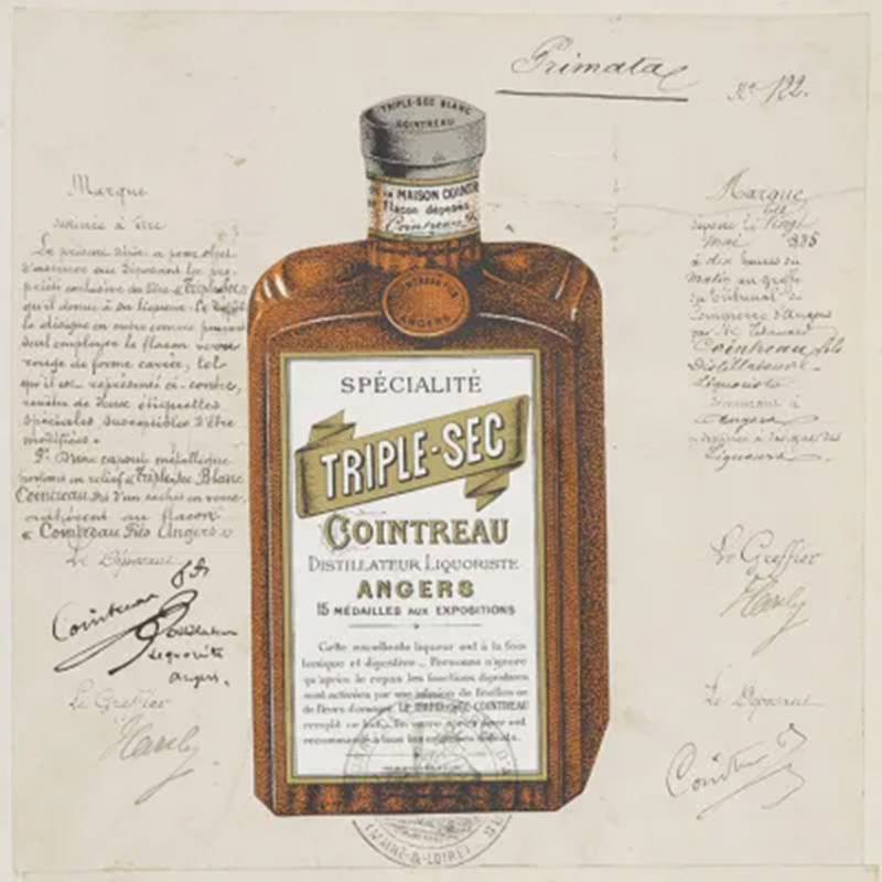 Ursprüngliche Flasche Cointreau