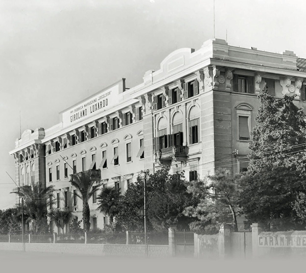 Historisches Gebäude von Luxardo